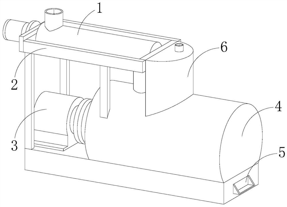 Microbial fermentation equipment for sludge treatment