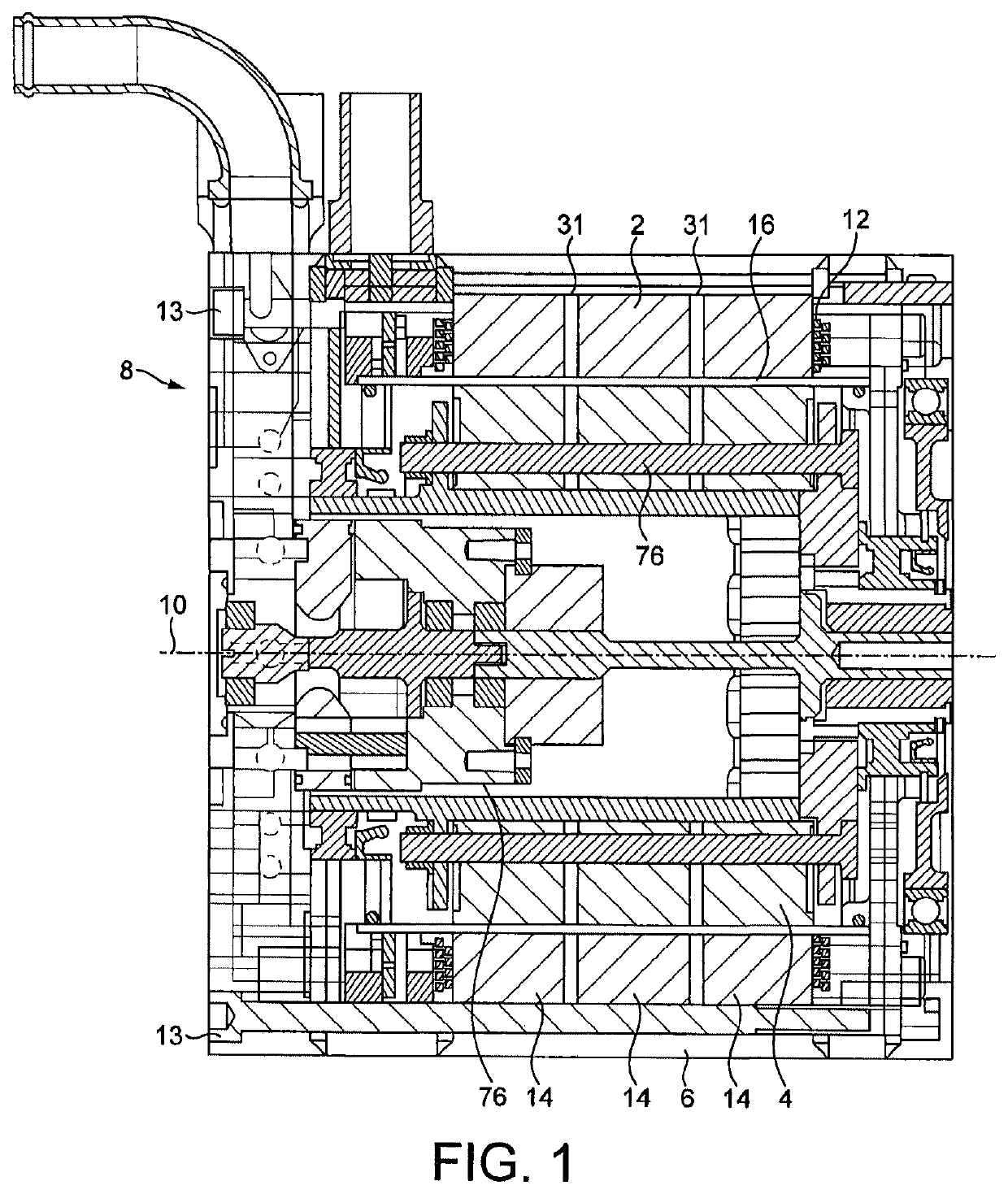 Stator for an electric motor and cooling thereof