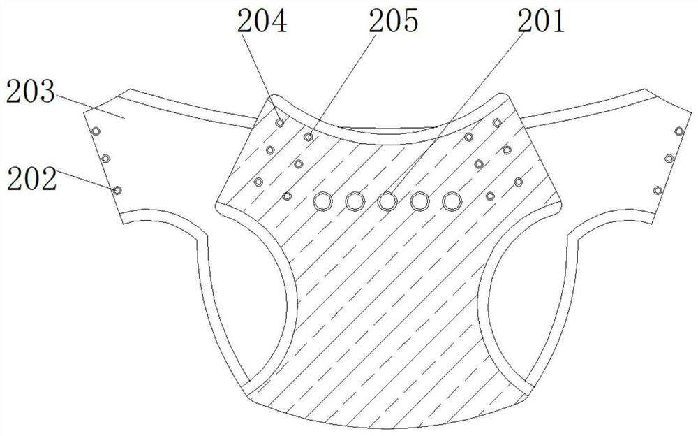 Double-high-waist paper diaper comfortable to wear and capable of avoiding friction