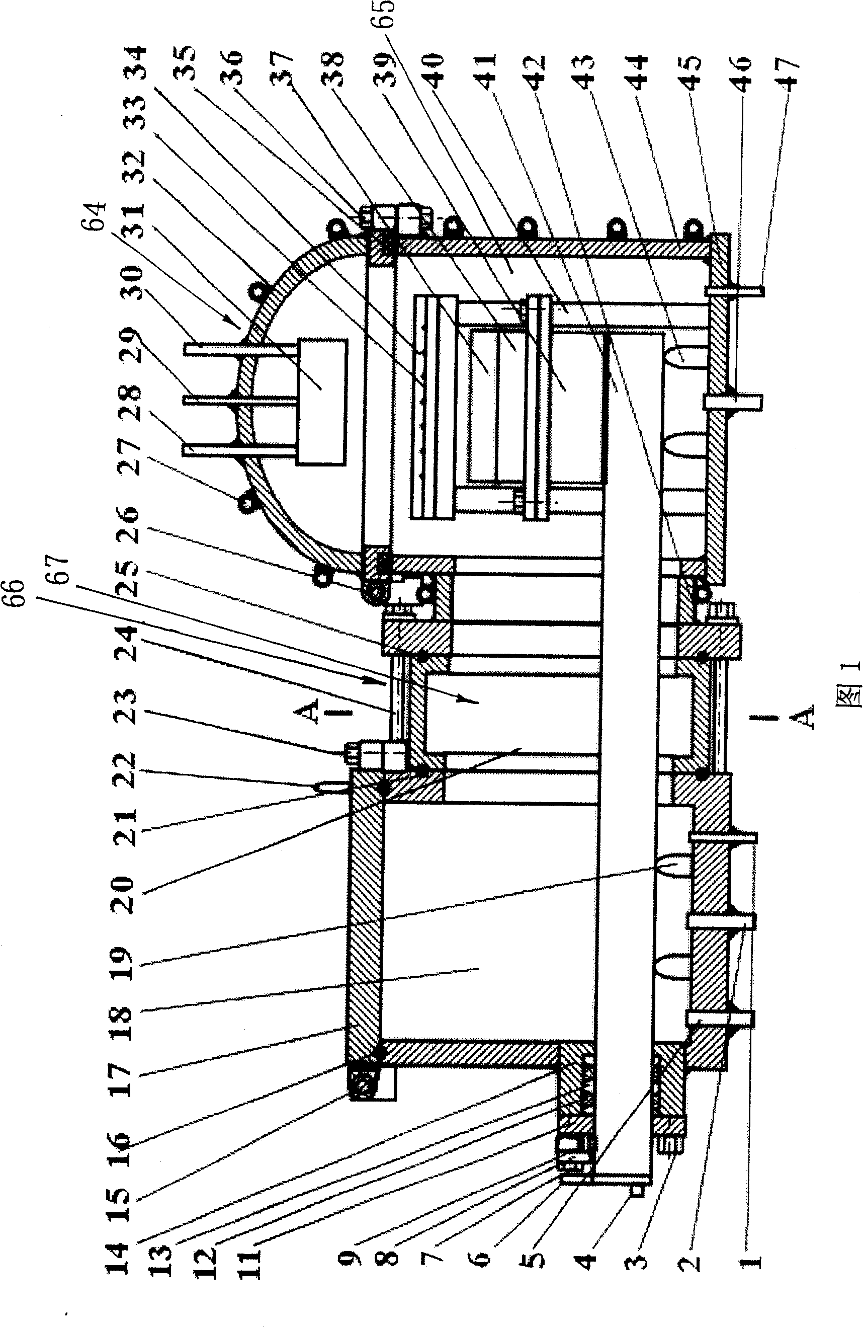 CVD diamond film continuous preparation system