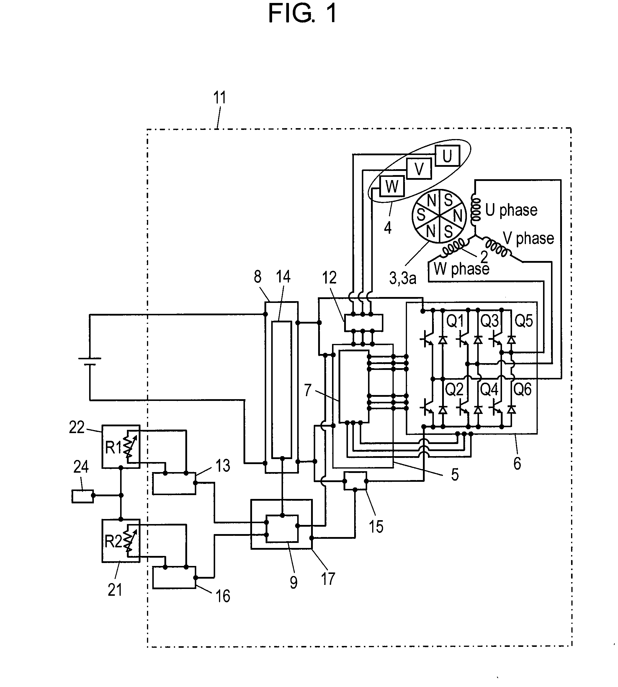 Electric motor and electrical apparatus equipped with same