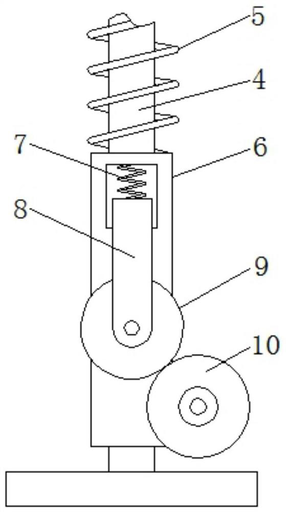A Variable Speed ​​Yarn Winding Device with Adjustable Radius of Main Transmission Wheel