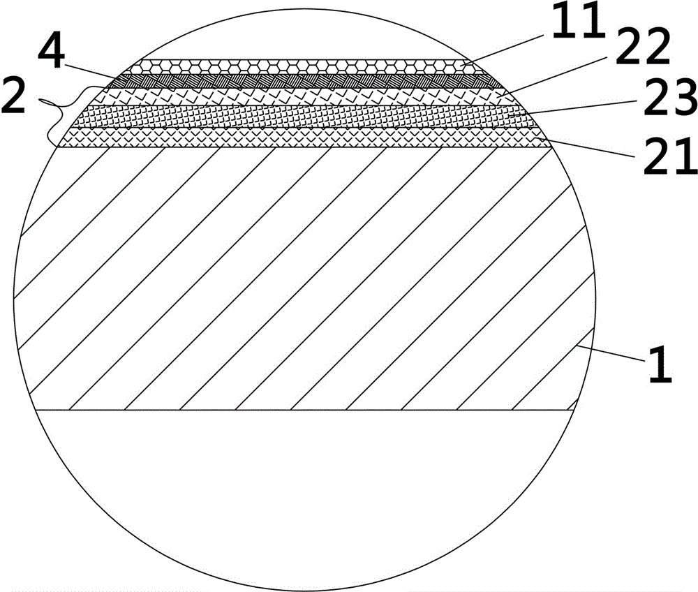 Plasma non-stick pan and manufacturing method thereof