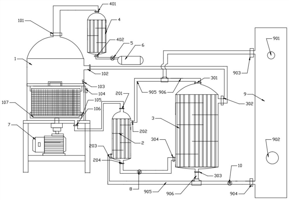 Low-temperature vacuum frying equipment and processing method that are easy to control temperature