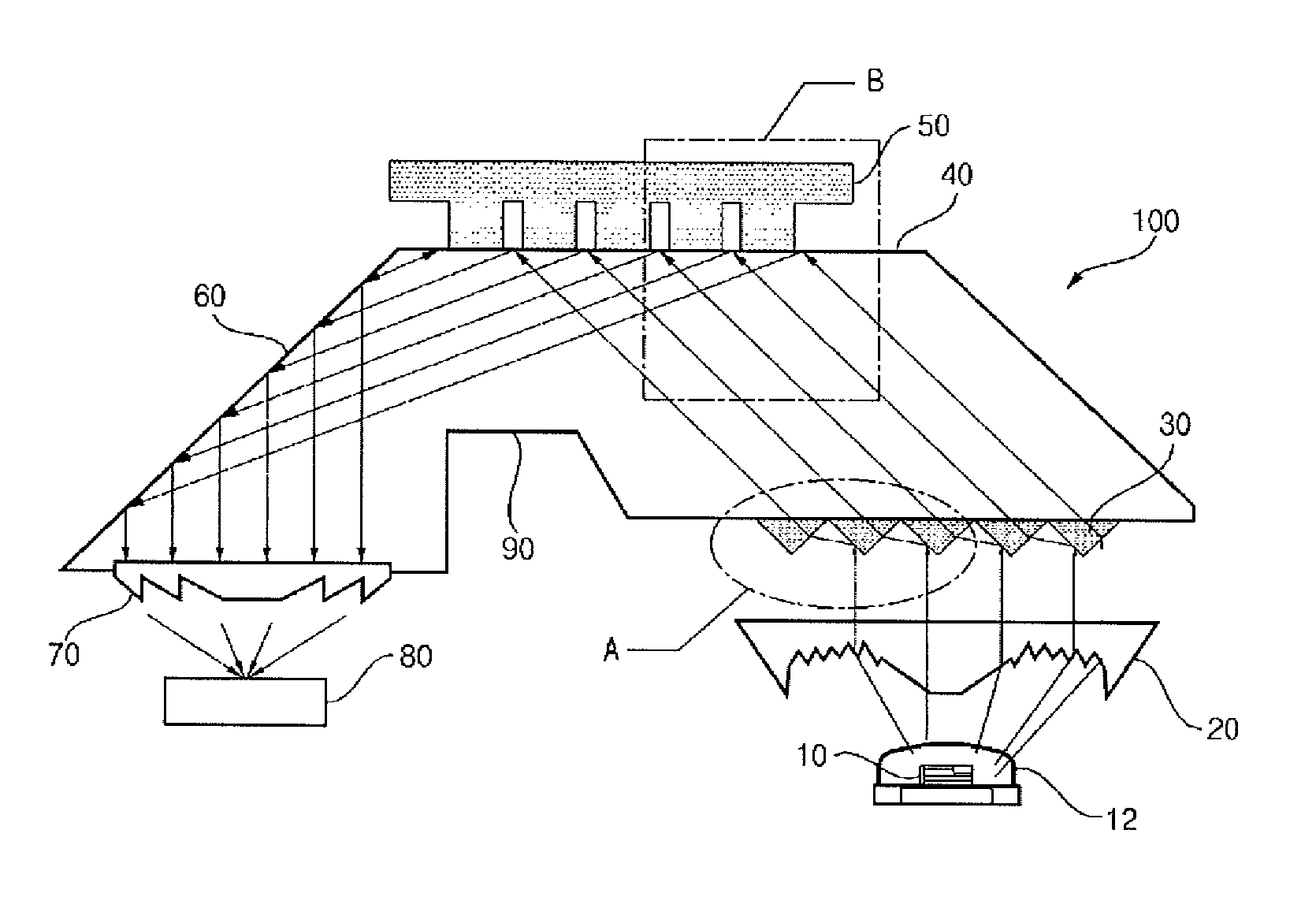 Ultra thin light scanning apparatus for portable information device