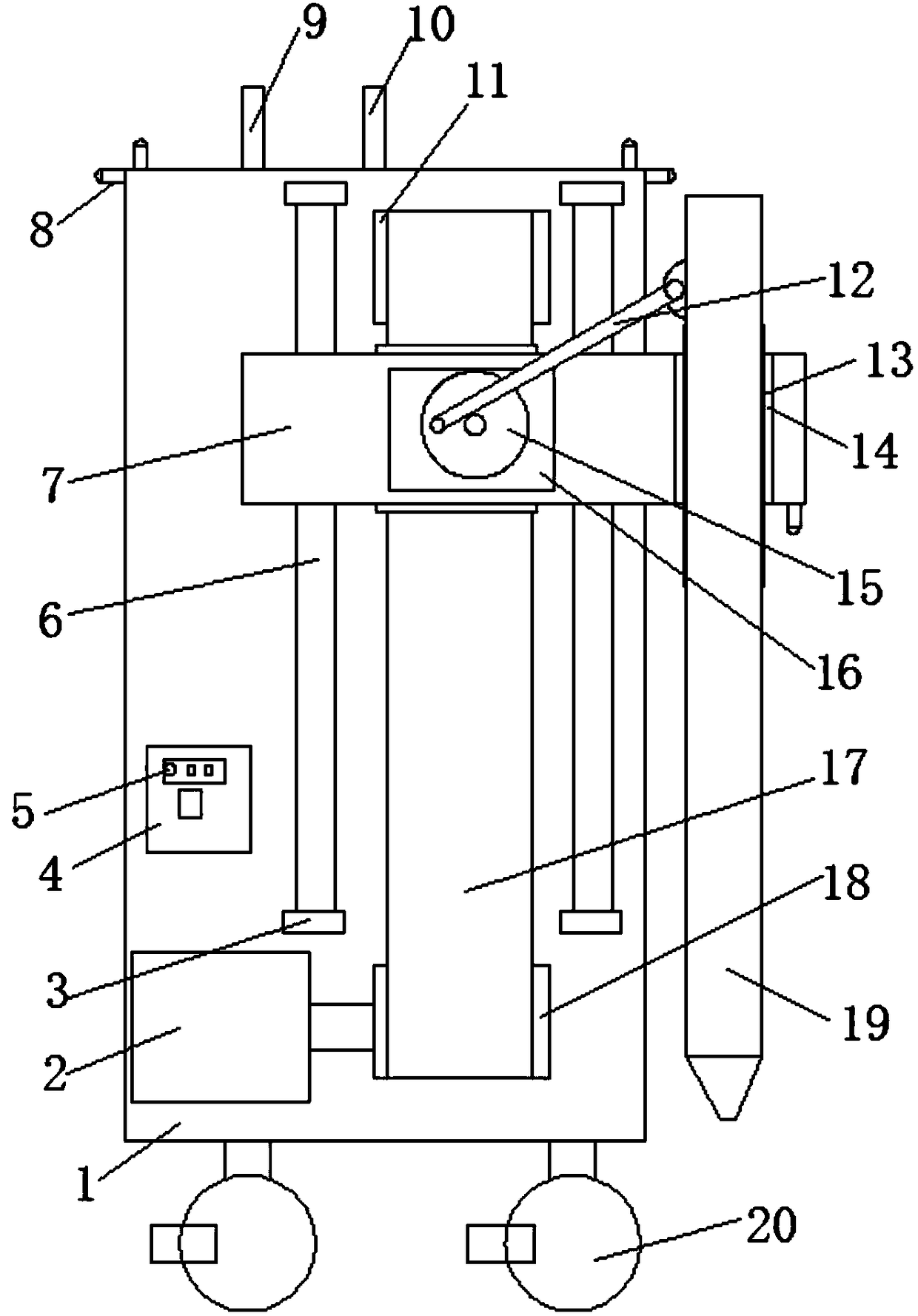 A precise positioning system pile driver based on rtk technology