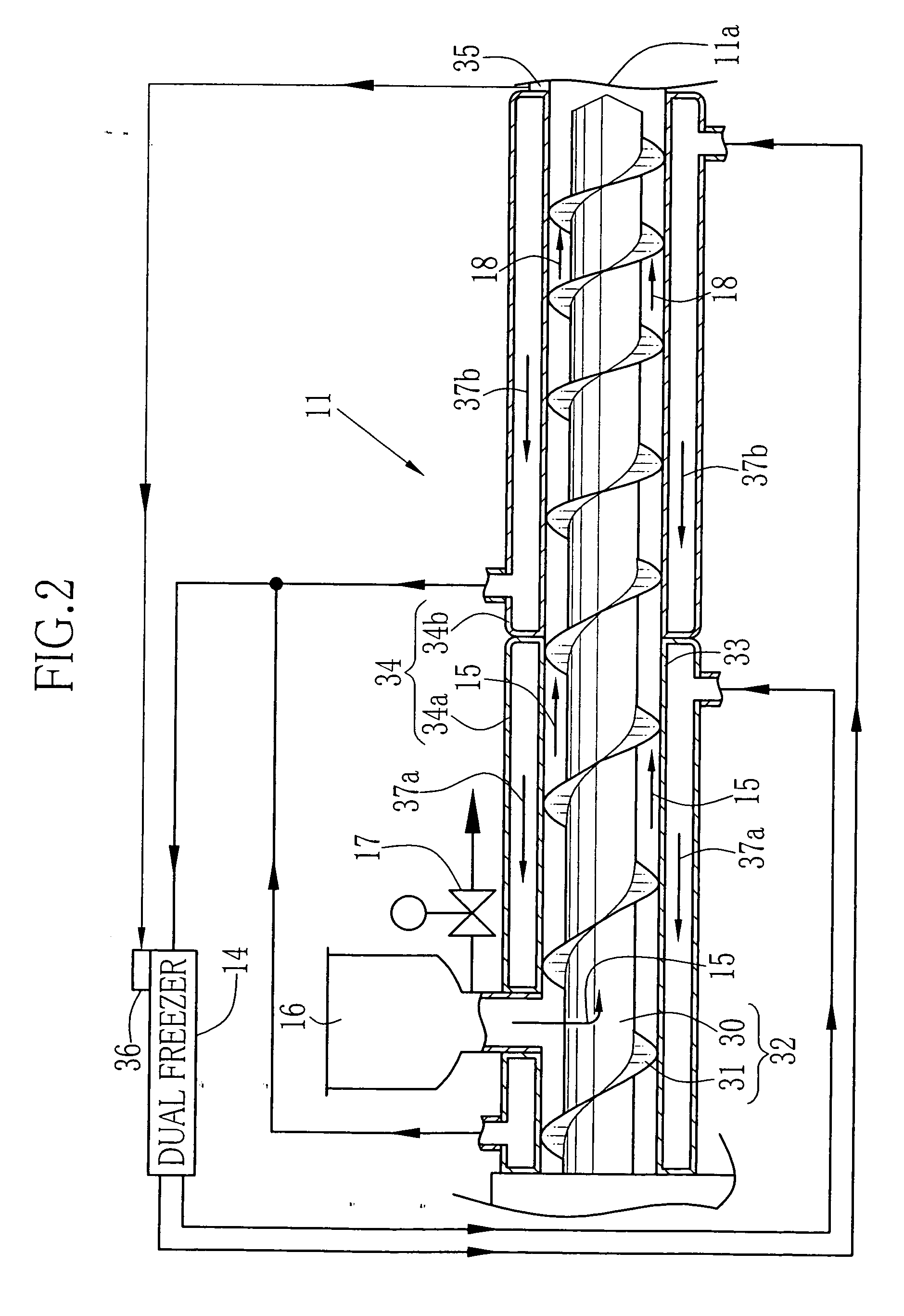 Apparatus and method of producing dope