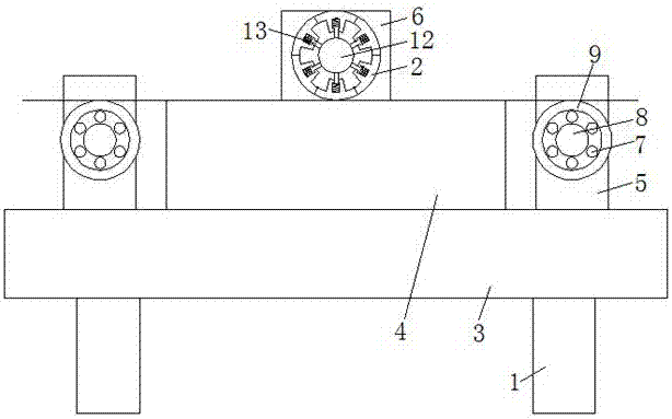 Anti-snap leather machining and unfolding device