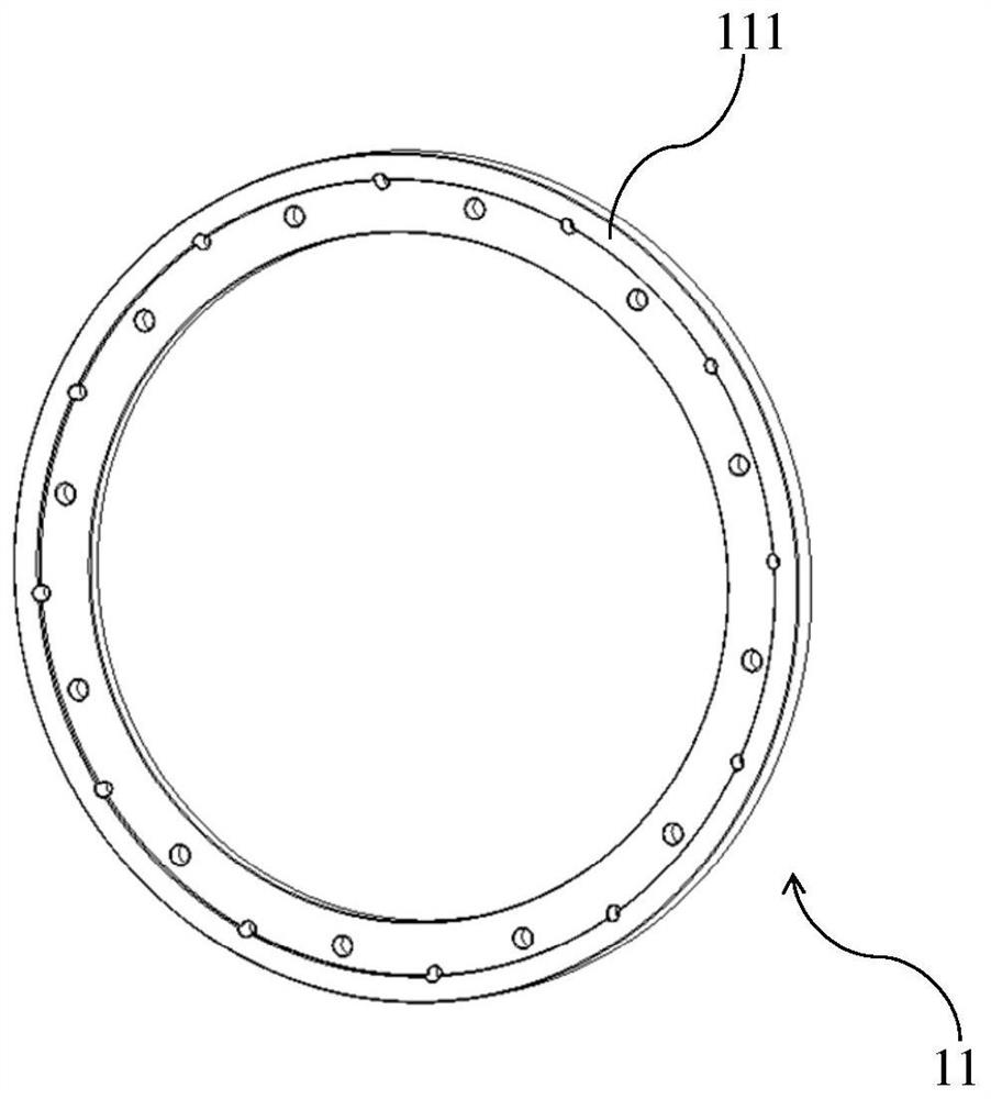 Moment of inertia measuring device and measuring method