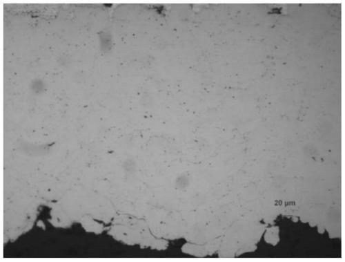 A magnetically permeable coating with dense structure and its preparation method