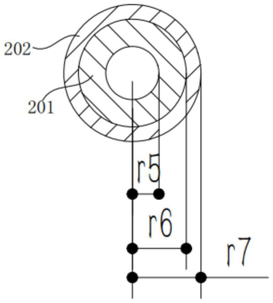 Layered doping-based orbital angular momentum mode gain flat ring core optical fiber