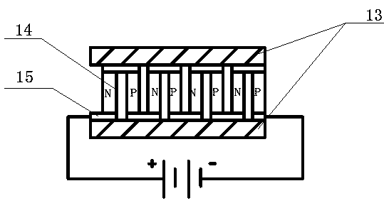 Refrigeration shock-proof soil sample storage container