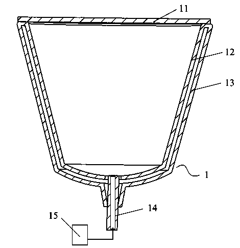 Light collecting device and light collecting system