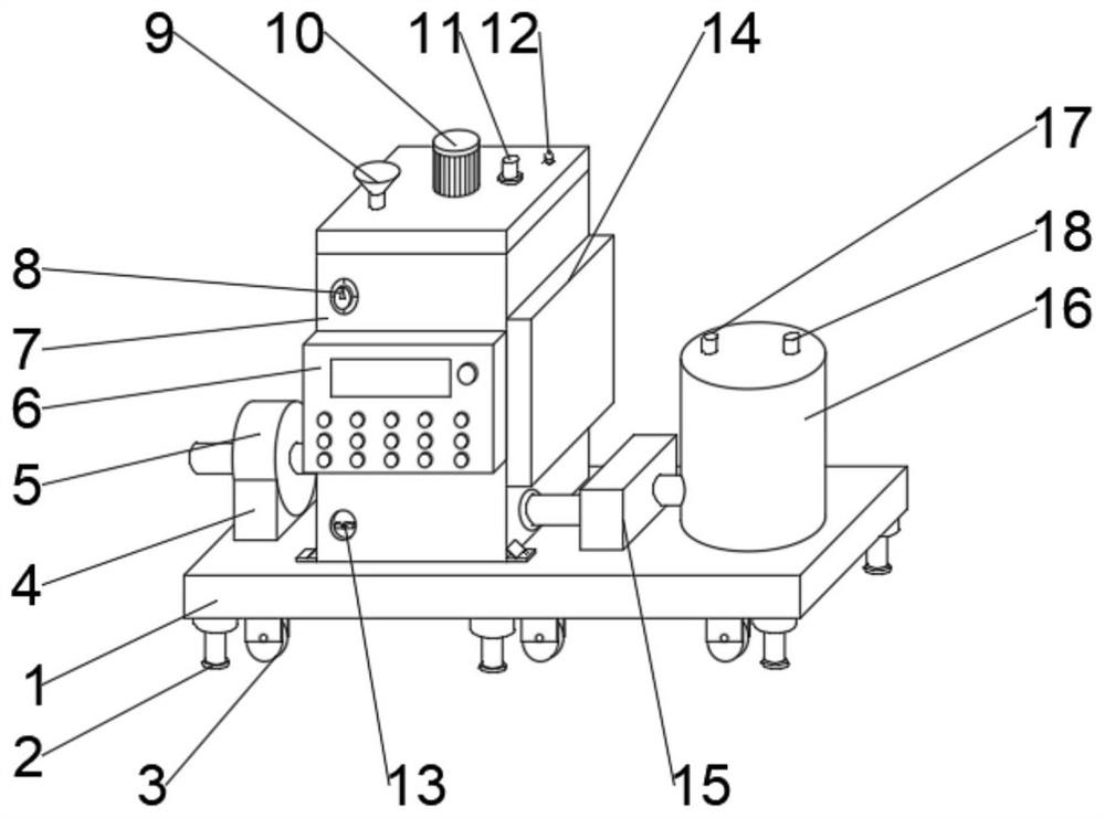 Irradiation crosslinking flame-retardant polyolefin foaming material internal mixing equipment