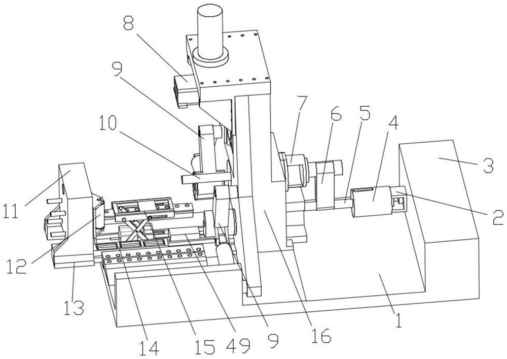 Automatic discharging ring rolling mill and using method thereof