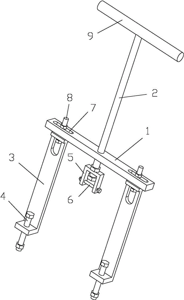 High-voltage isolating switch moving contact insertion stroke detection device