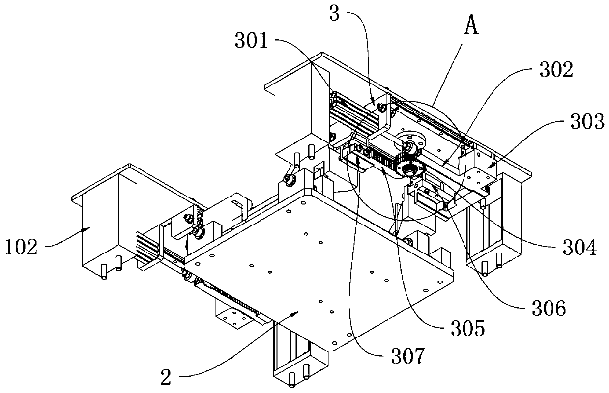 Fast locating device for heavy truck automobile gearbox gear stamping structure