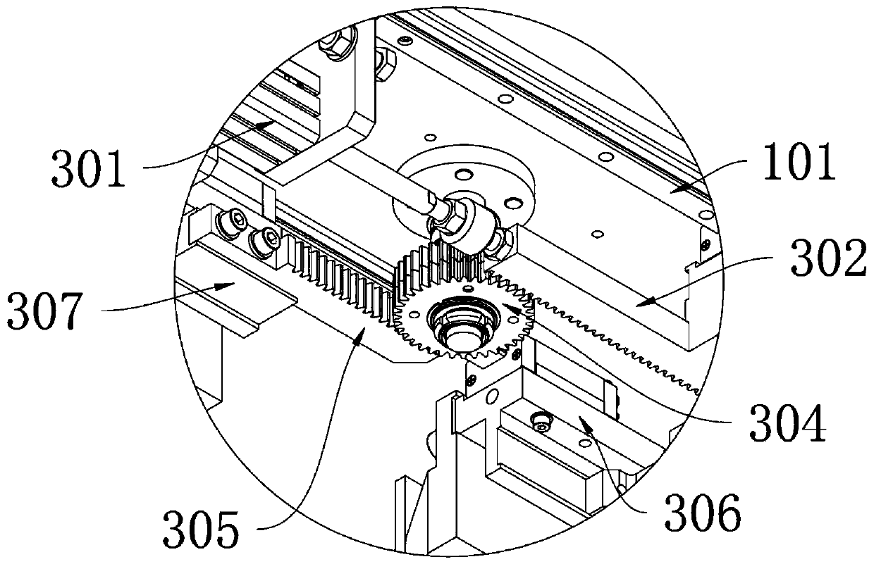 Fast locating device for heavy truck automobile gearbox gear stamping structure