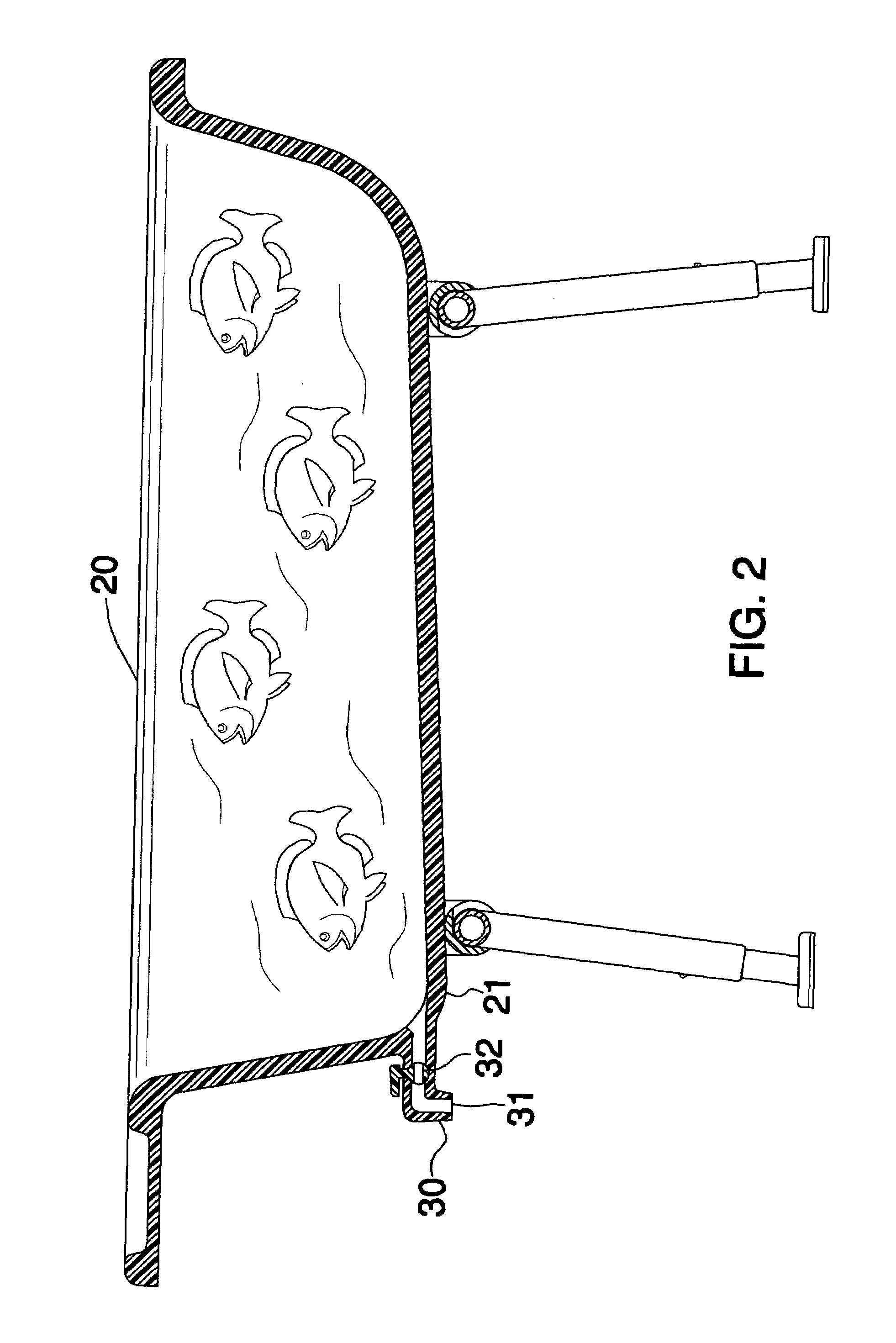 Collapsible infant tub