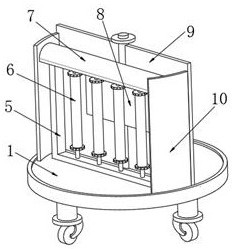 Low-cost ventilation device for chicken raising shed