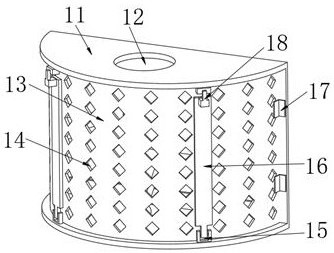 Low-cost ventilation device for chicken raising shed