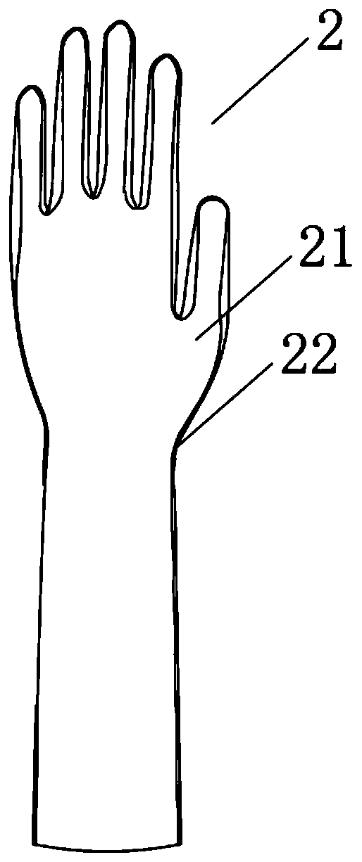 Pressure control device for post-burn severe scar of hand