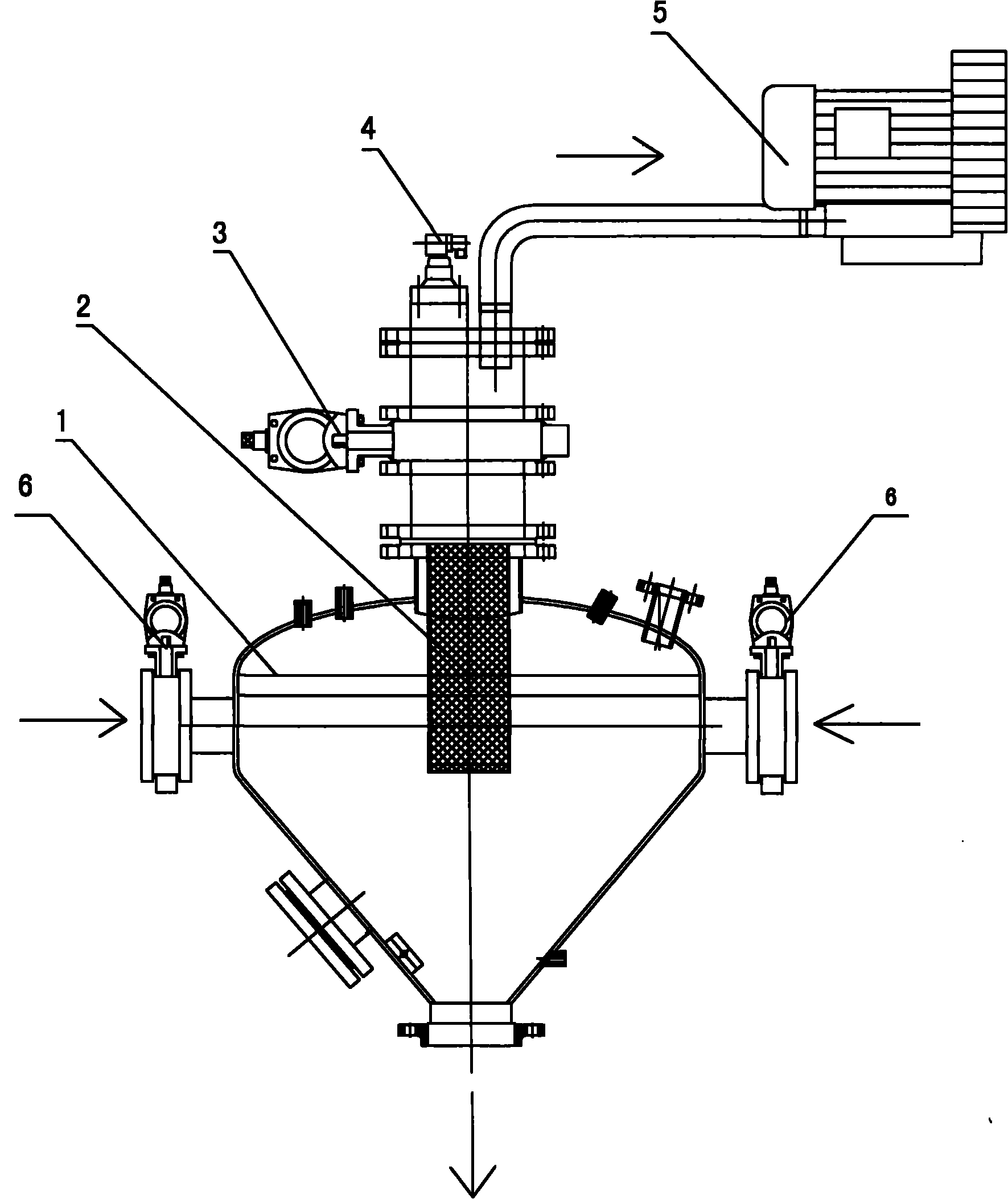 Positive and negative pressure combined delivery tank