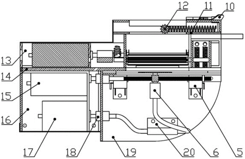 A fruit tree branch pruning and crushing end effector and method