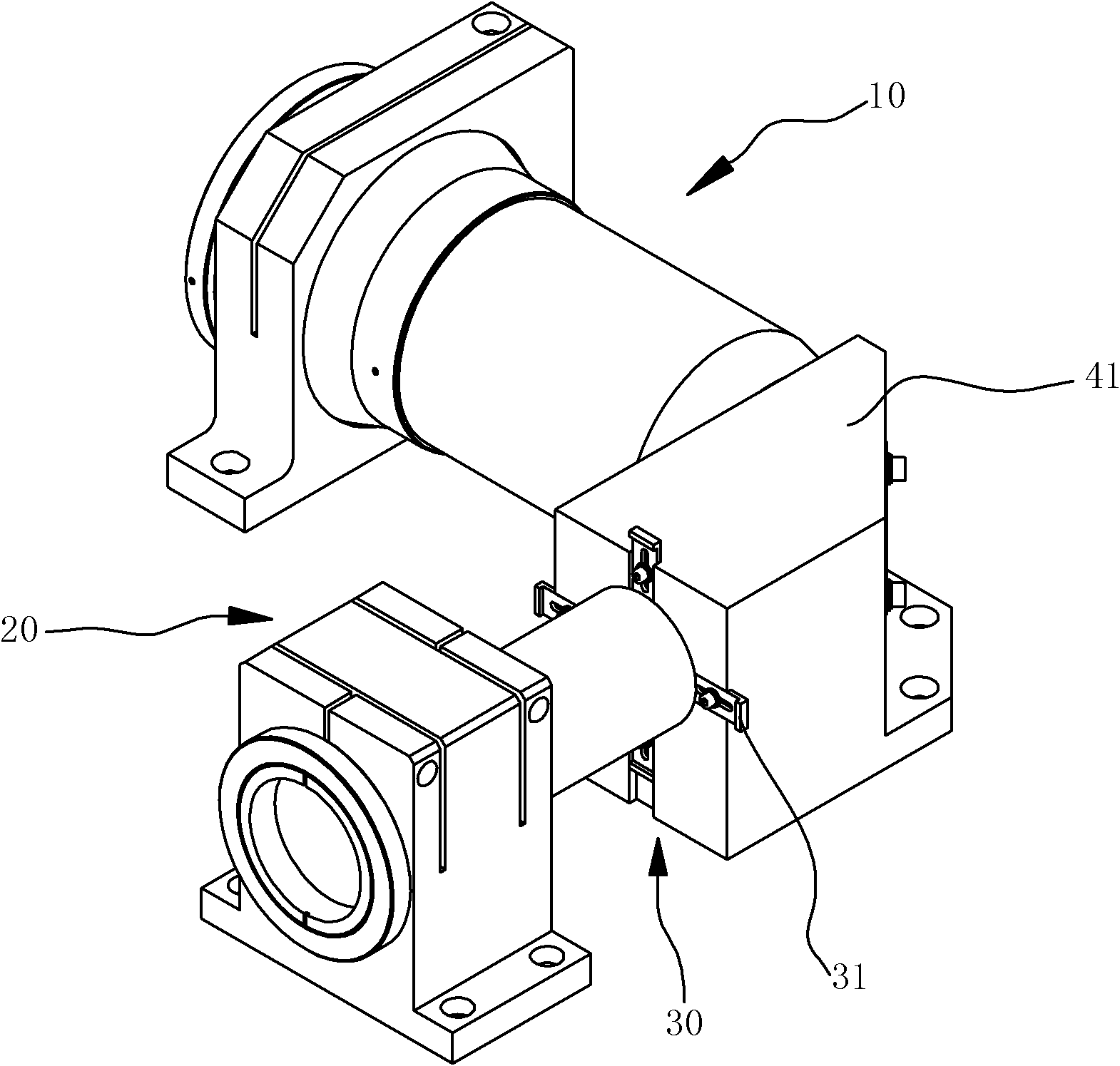 Telecentric imaging lens used in calliper