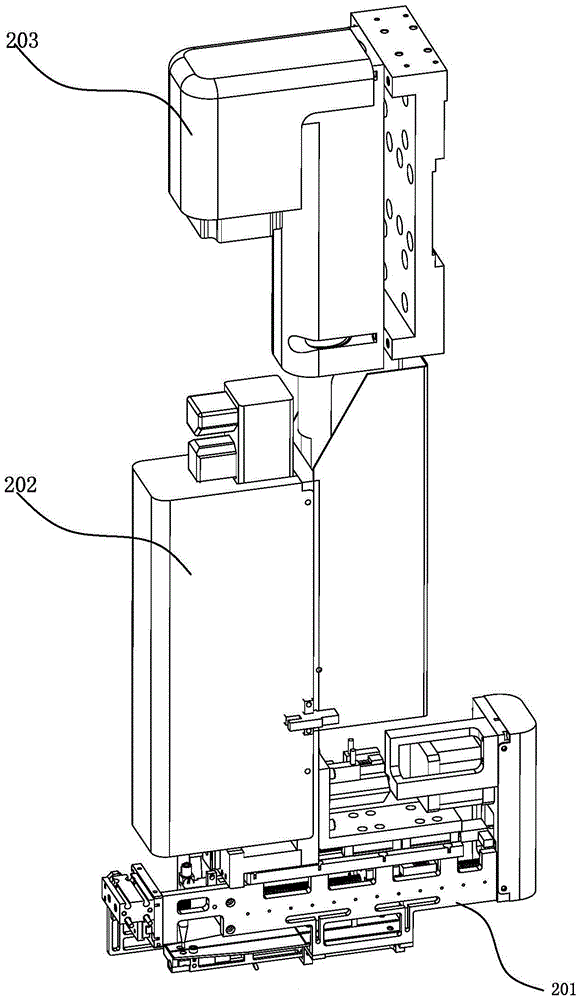 A thin nut implantation machine and its method for inserting nuts