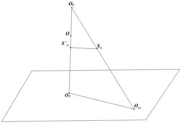 Method for calibrating central catadioptric camera through three balls at different spatial positions