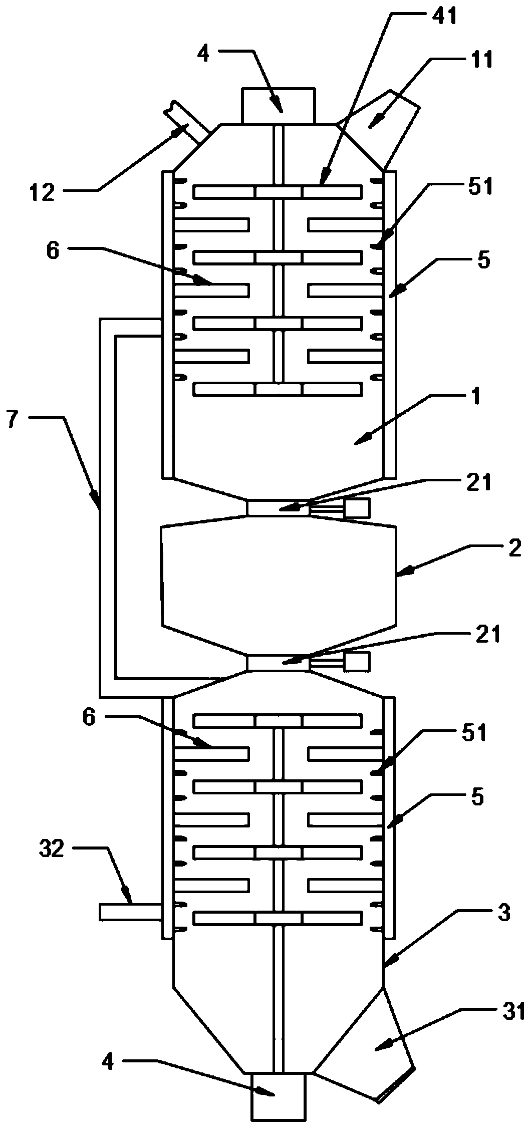 Multistage conditioner for feed processing