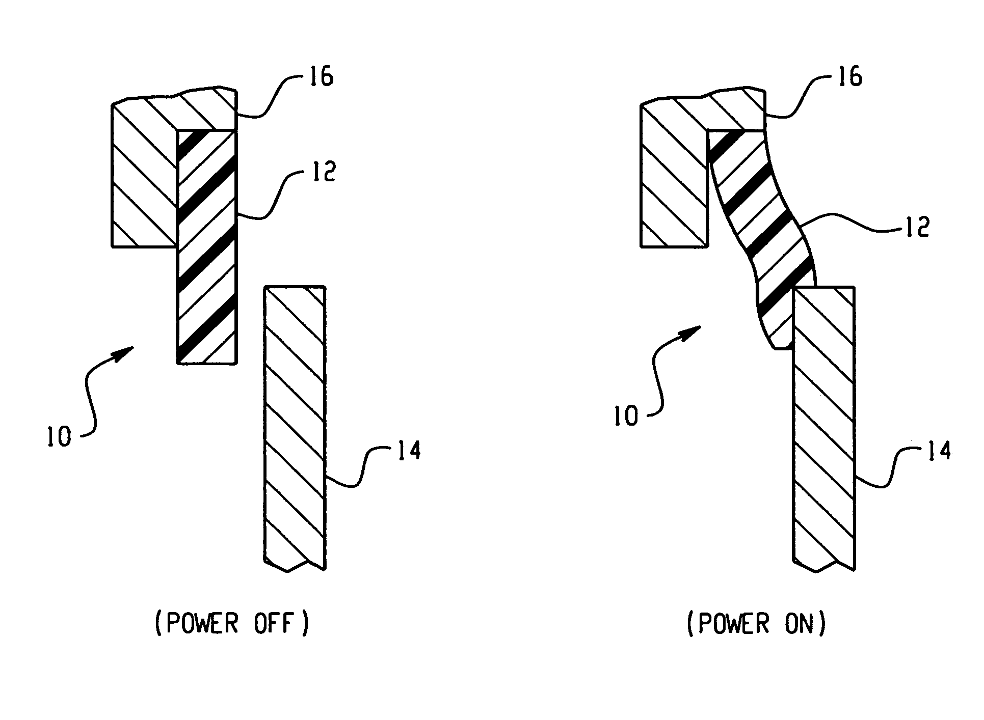 Active material based seal assemblies and methods for varying seal force