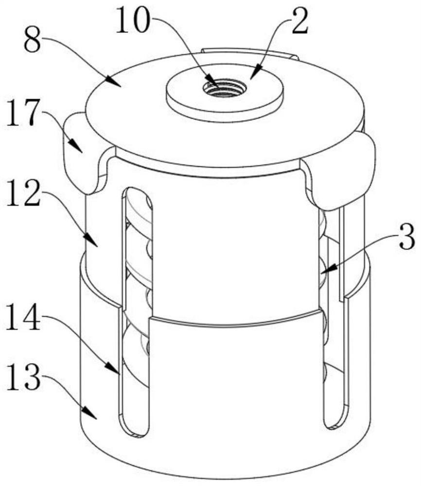 Seat pressure buffer connection assembly with directional control function