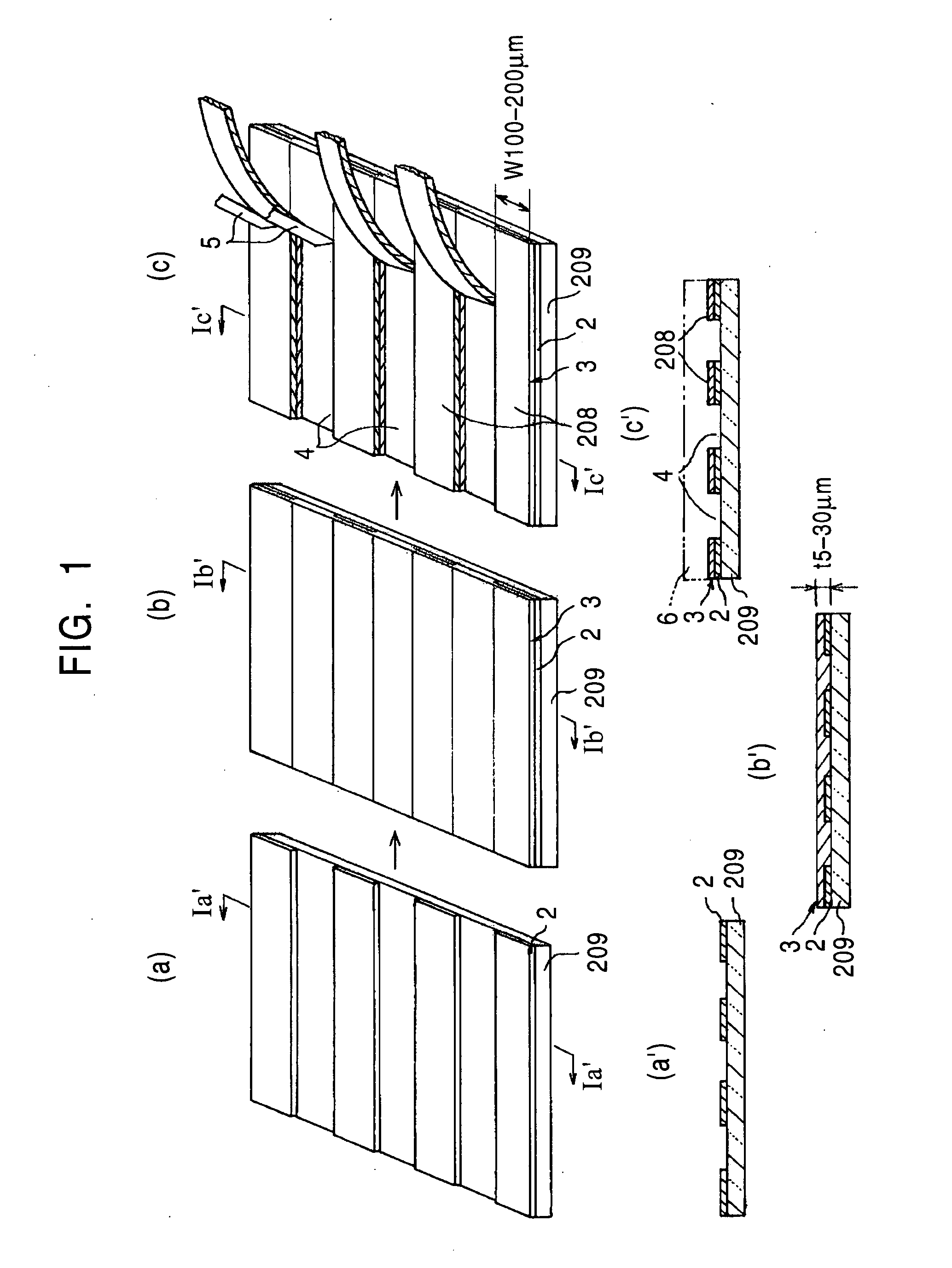 Method for manufacturing divided waveplate filter
