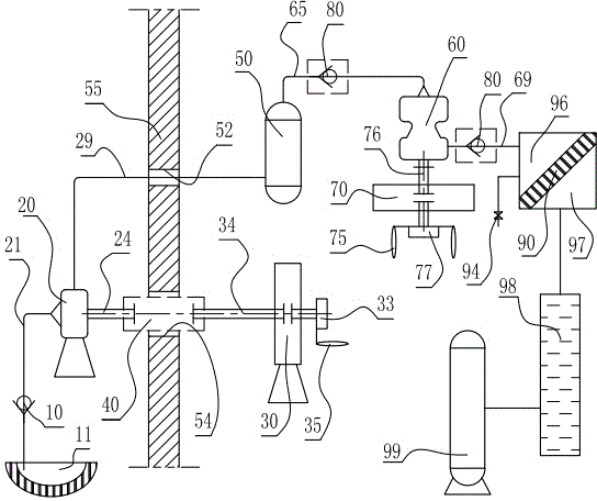 Welding chromium alloy atoll seawater separating and desalting equipment