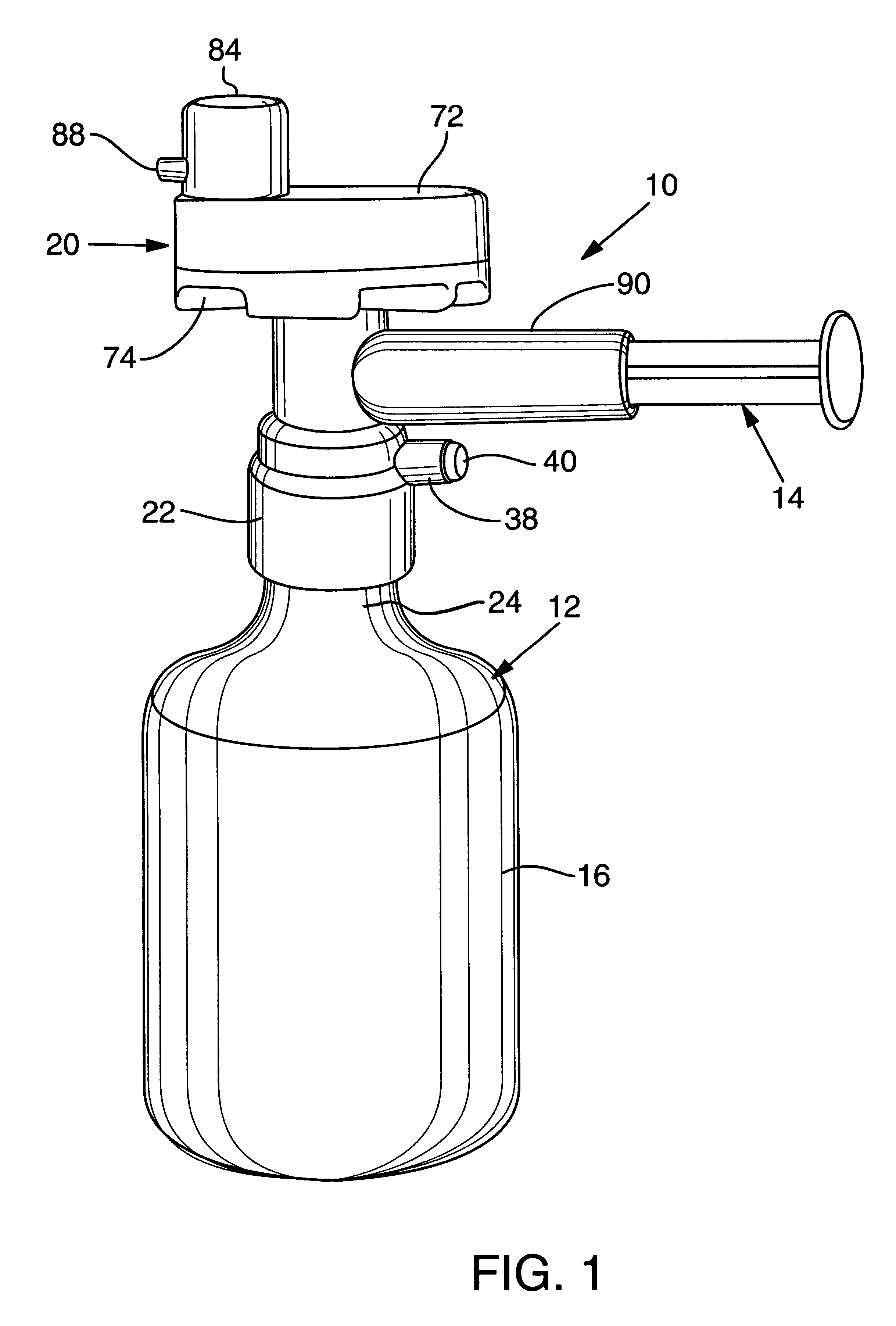 Method and apparatus for removing air locks within manually operated micro-filtration devices