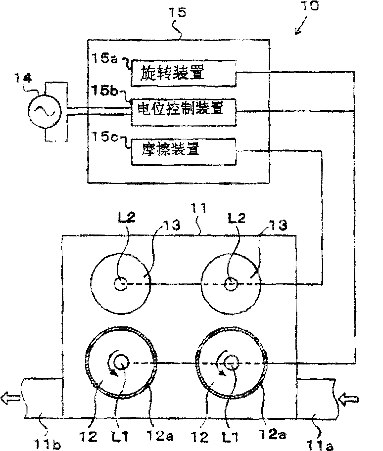 Water sterilizing device and mehtod