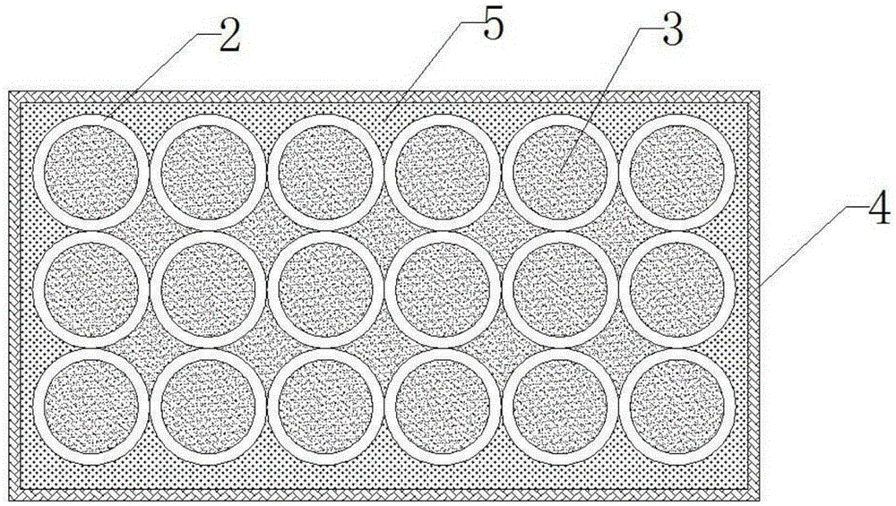 PP circular-pipe honeycomb air-purification filter plate