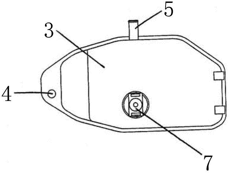 Novel integrated oil storage cup assembly of motor vehicle