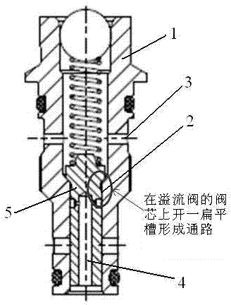 Exhaust structure of high-pressure oil pump