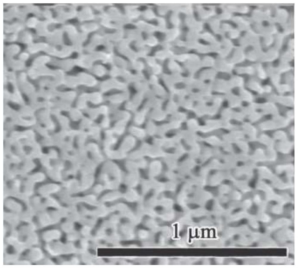 A kind of Mn-cu based submicro/nano porous high damping alloy and its preparation method