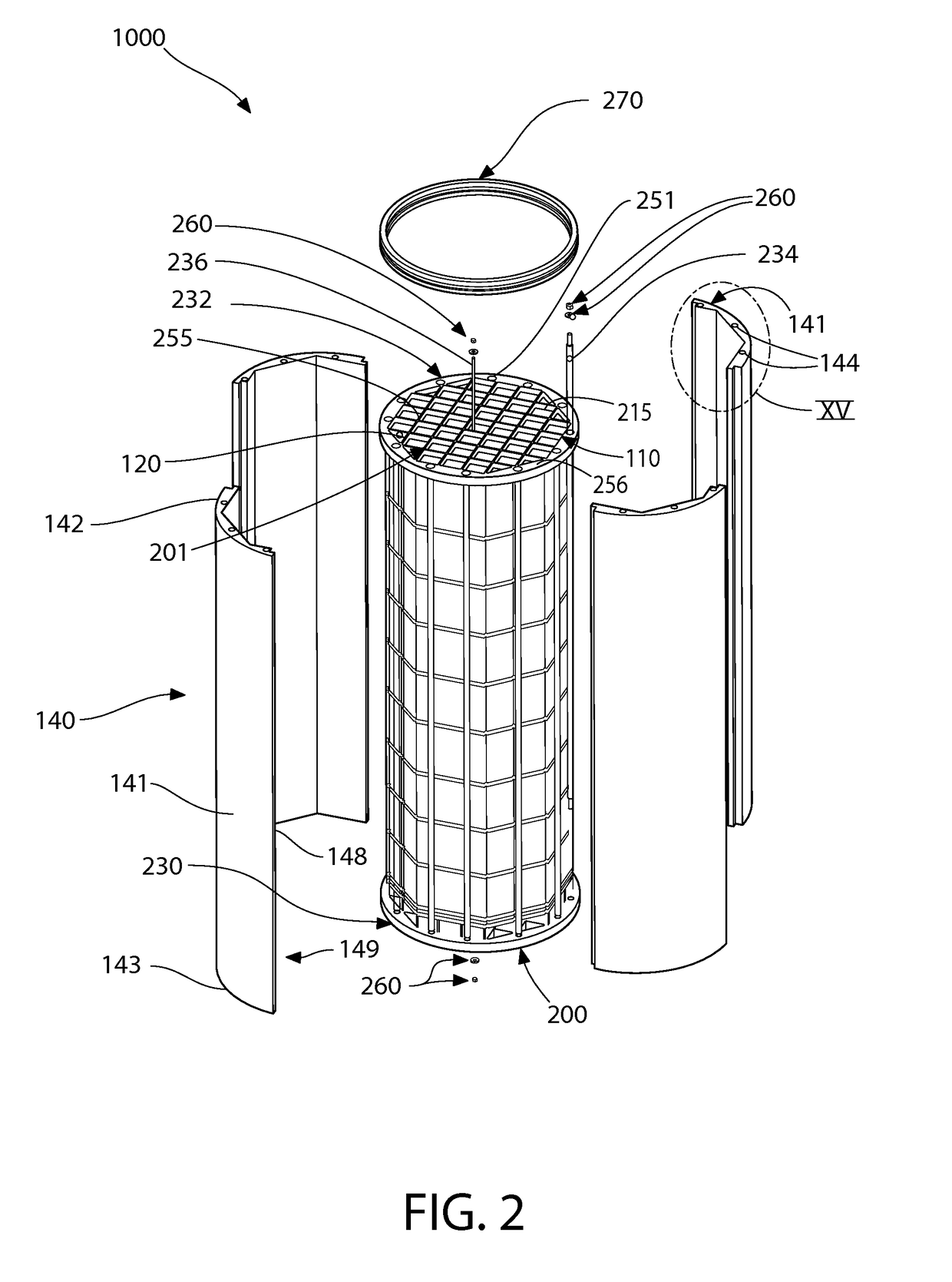 Nuclear fuel core, nuclear fuel cartridge, and methods of fueling and/or defueling a nuclear reactor