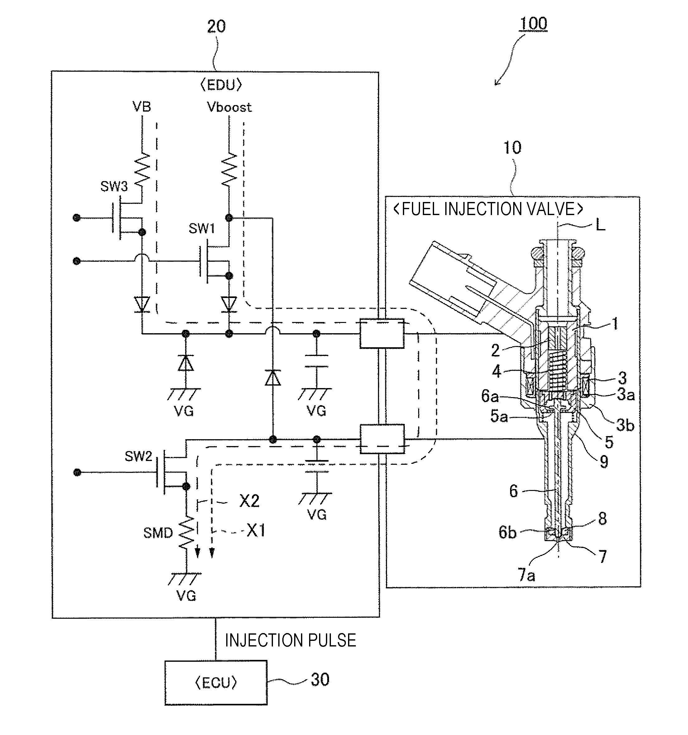 Electromagnetic Valve Control Unit and Internal Combustion Engine Control Device Using Same