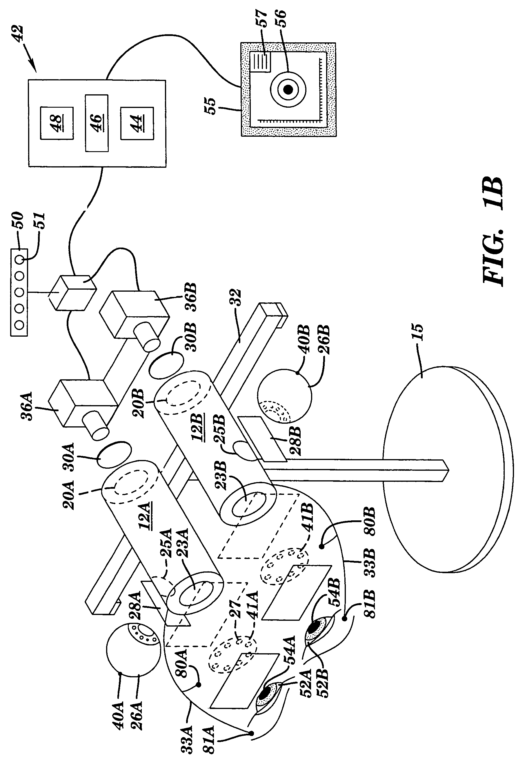 Method, system and device for detecting ocular dysfunctions