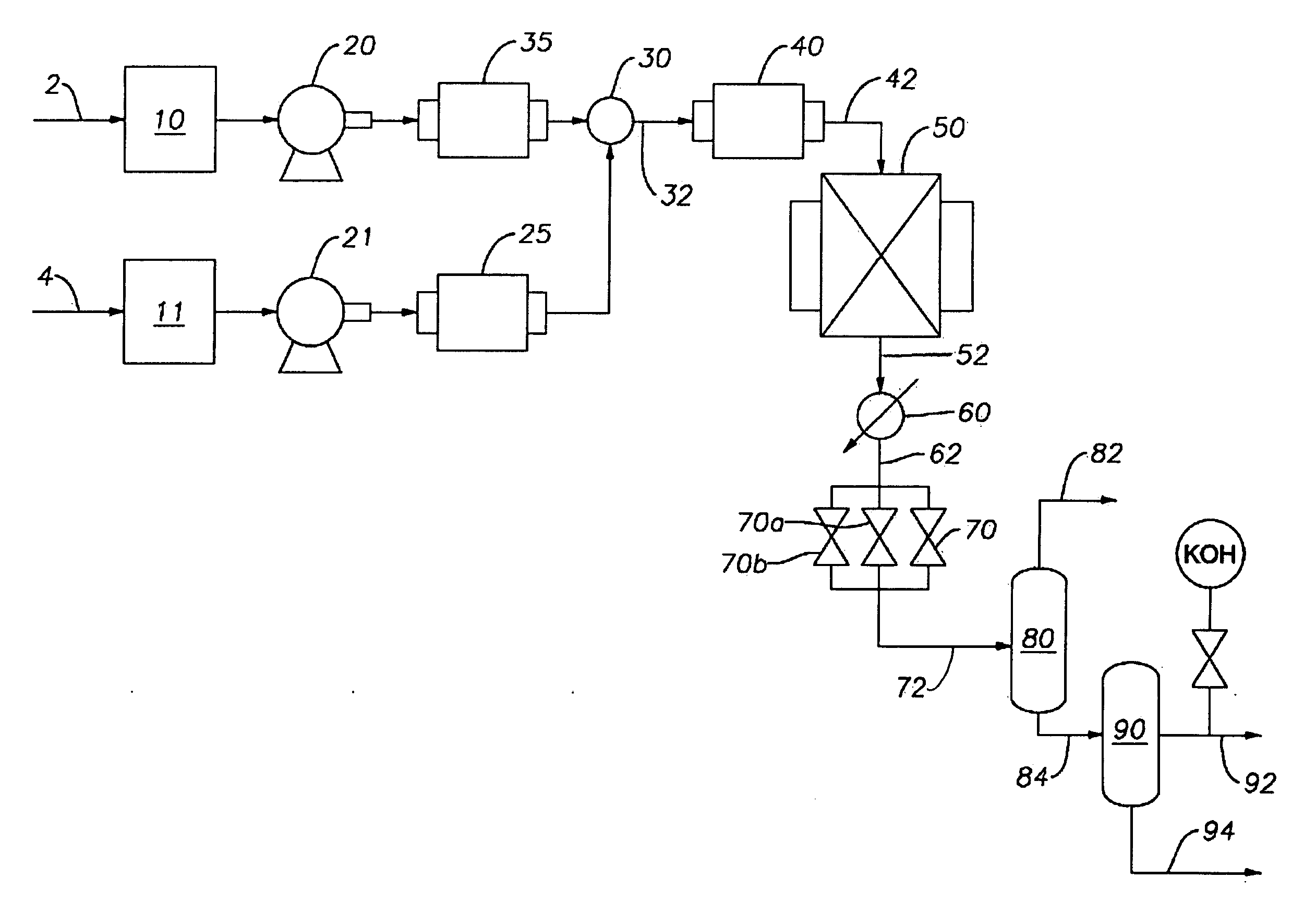 Process to reduce acidity of crude oil