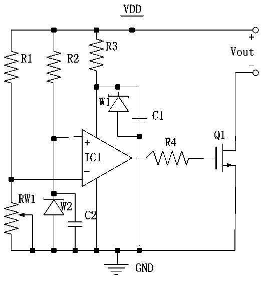 Voltage regulating circuit