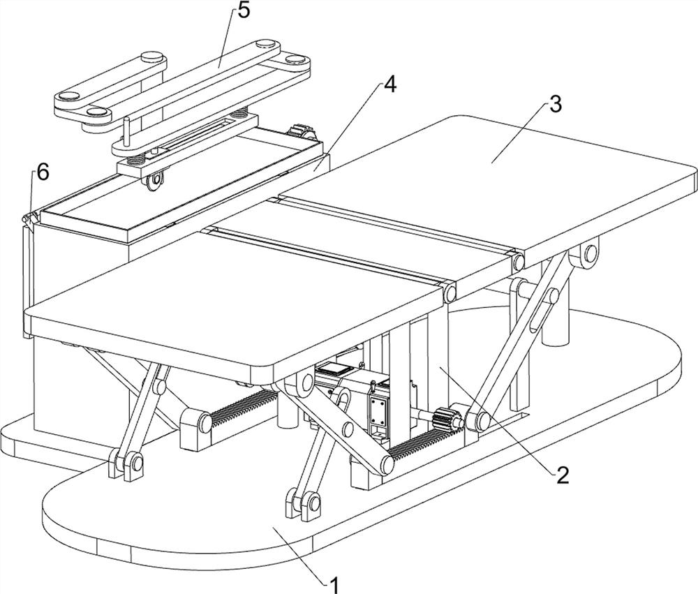 Convenient-to-use dressing change bed for orthopedics department