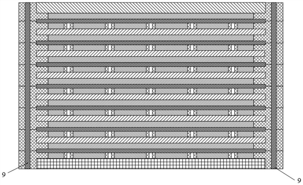 A bipolar battery stack