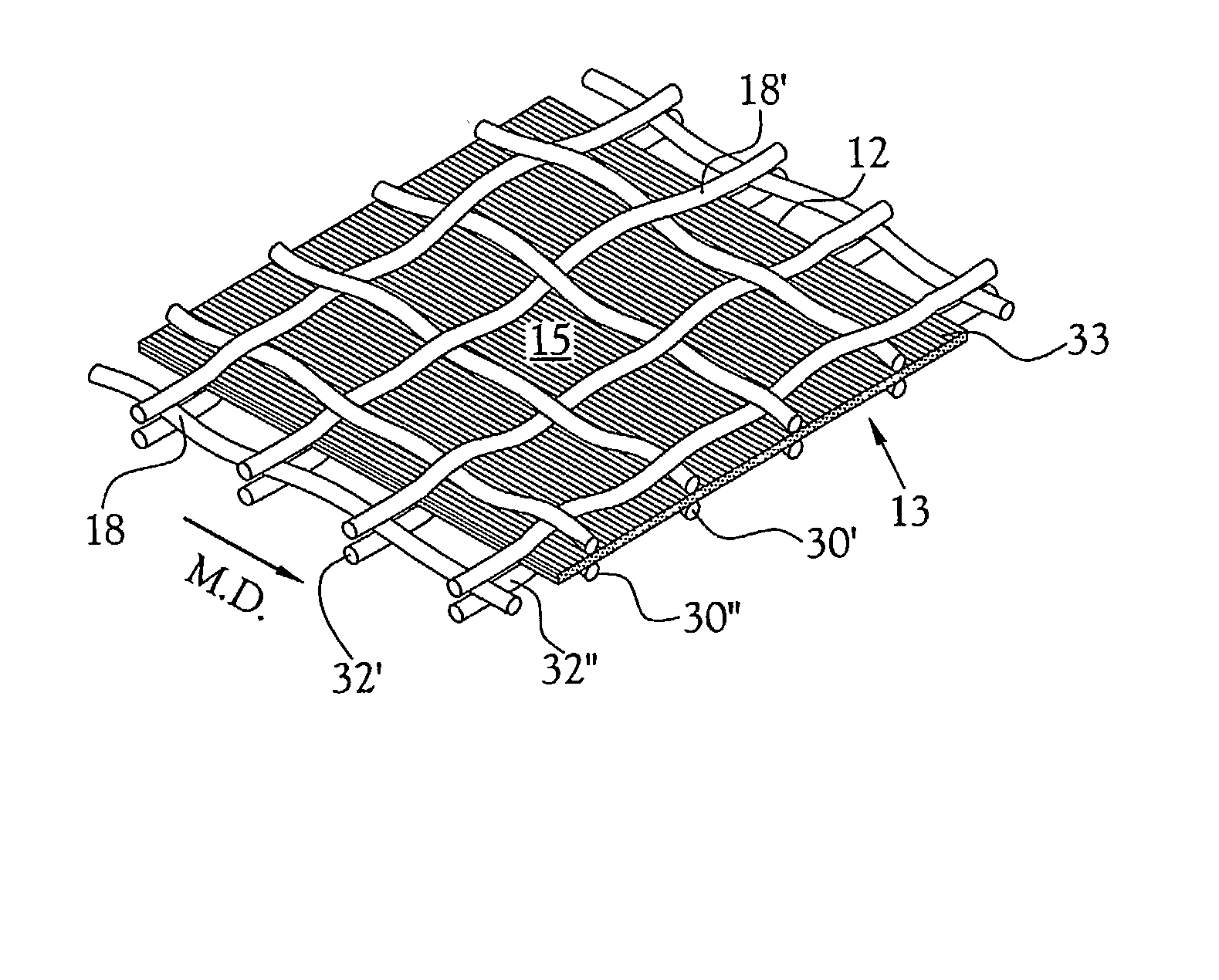 Method for the manufacture of a sheet of reinforcing fibers and the product obtained thereby